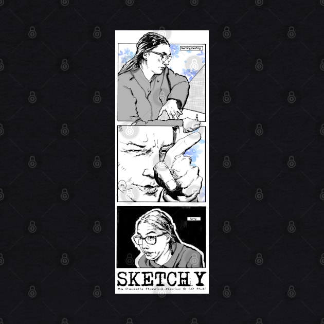 'Sketchy' Graphic Short Story Preview by LDH Illustrations